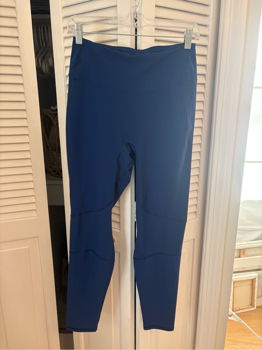 Jelenew Cycling Leggings Navy Blue Size Extra Large